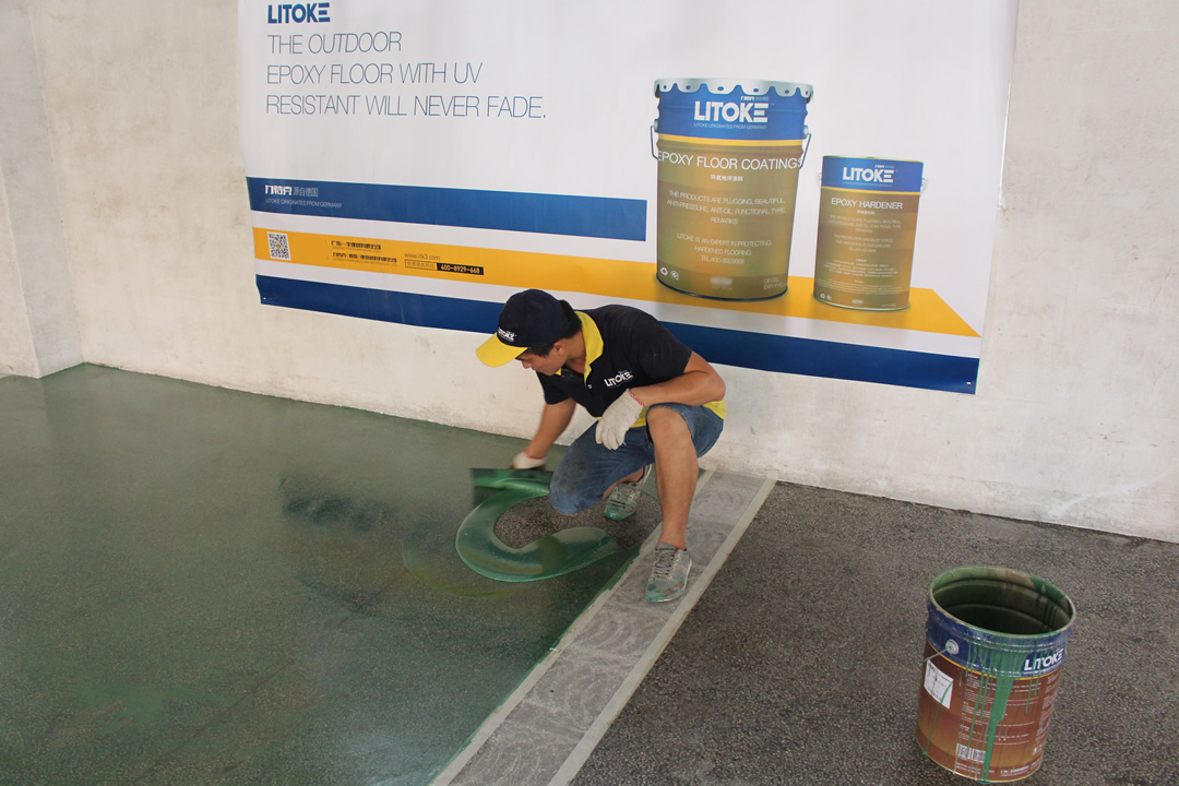 力特克環(huán)氧樹脂中涂地坪漆 力特克環(huán)氧樹脂中涂地坪漆